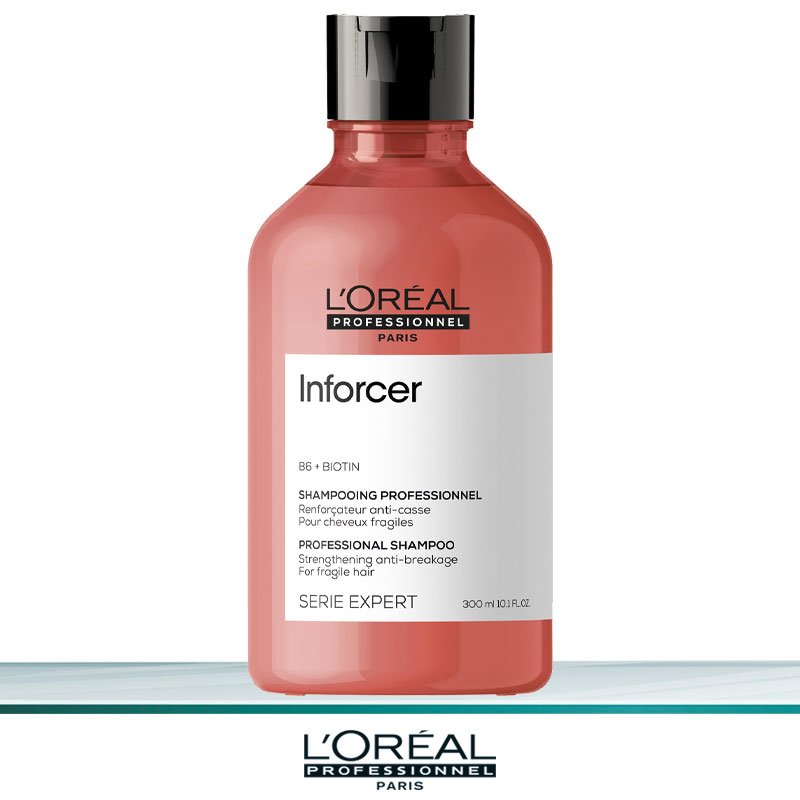 loreal-serie-expert-inforcer-shampoo-300ml.jpg SERIE EXPERT INFORCER SHAMPOO 300 ML - Image 1
