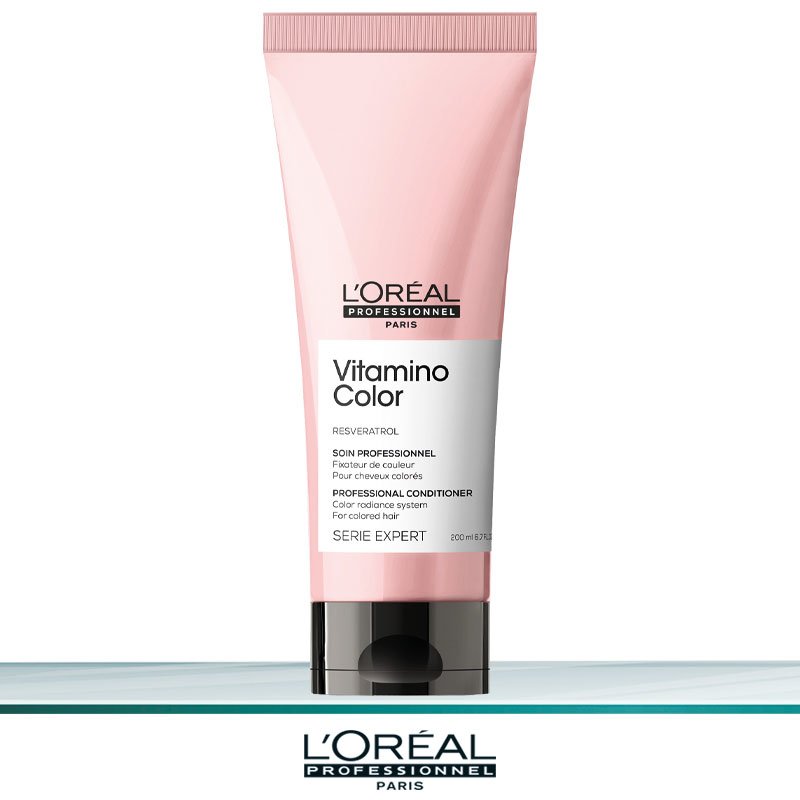 loreal-serie-expert-vitamino-color-conditioner-200ml.jpg SERIE EXPERT VITAMINO COLOR CONDITIONER 200 ML - Image 1