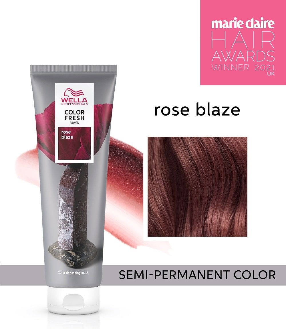 rosemc-min.jpg WELLA COLOR FRESH COLOR MASK ROSE BLAZE 150ML - Image 1