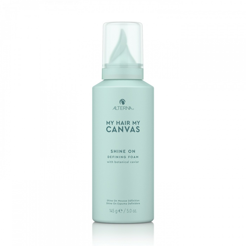 shine_on_defining_foam_145ml.jpg МY HAIR MY CANVAS SHINE ON DEFINING FOAM 145 GR - Image 1