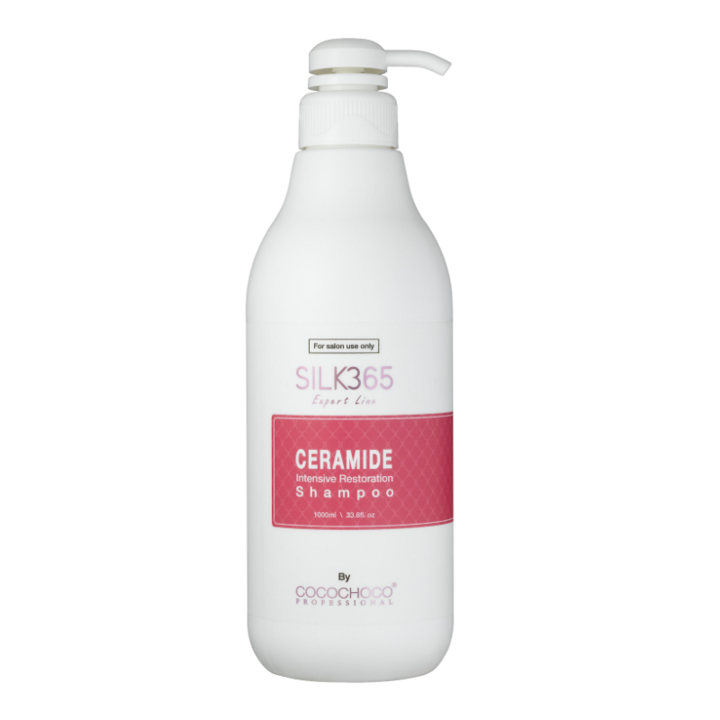 silk365_int_no_bg.webp COCOCHOCO SILK 365 CERAMIDE INTENSIVE RESTORATION SHAMPOO 1000 ML - Image 1