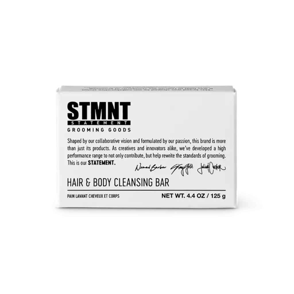 stmnt-master_products-care-cleansing-bar_1-1-ratio.webp STMNT HAIR & BODY CLEANSING BAR 125 GR - Image 1
