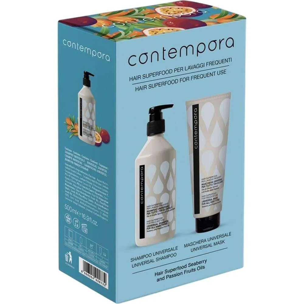 viber_image_2025-10-06_19-14-12-670.webp CONTEMPORA GIFT SET WITH UNIVERSAL SHAMPOO 500ML + UNIVERSAL MASK 350ML - Image 1