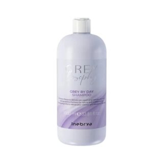 Grey-shampoo-1000ml-325x325-1-1.jpg INEBRYA GREYLOSOPHY GREY BY DAY SHAMPOO 1000ML - Image 1