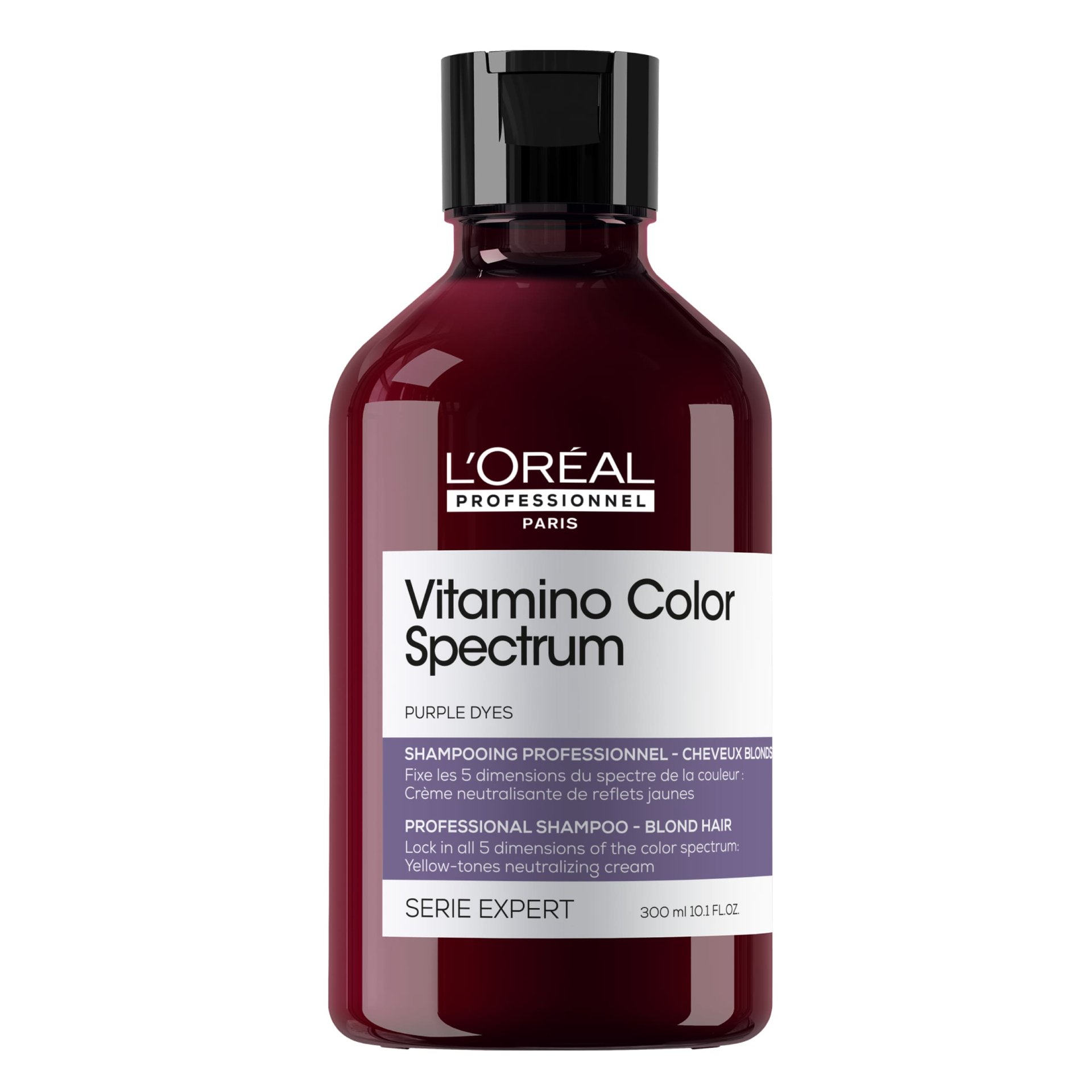 vitamino-color-spectrum-purple-shampoo-slider1-1.jpg L'OREAL VITAMINO COLOR SPECTRUM PURPLE SHAMPOO 300ML - Image 1
